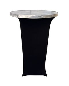 30" Aluminum Swirl Tabletop - SALE ONLY