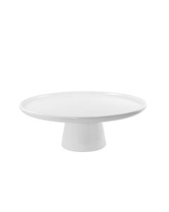 8.5" White Footed Cake Stand - SALE ONLY
