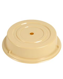 Plastic Beige Plate Cover 11" - SALE ONLY