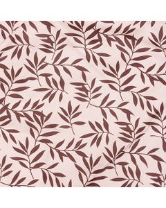 Chocolate Leaves Bolt of Fabric - SALE ONLY