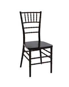 Black Chiavari Chair Glossy Finish - SALE ONLY