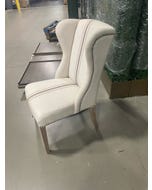 Jute / Gray Stripe Ellis Chair - SALE ONLY